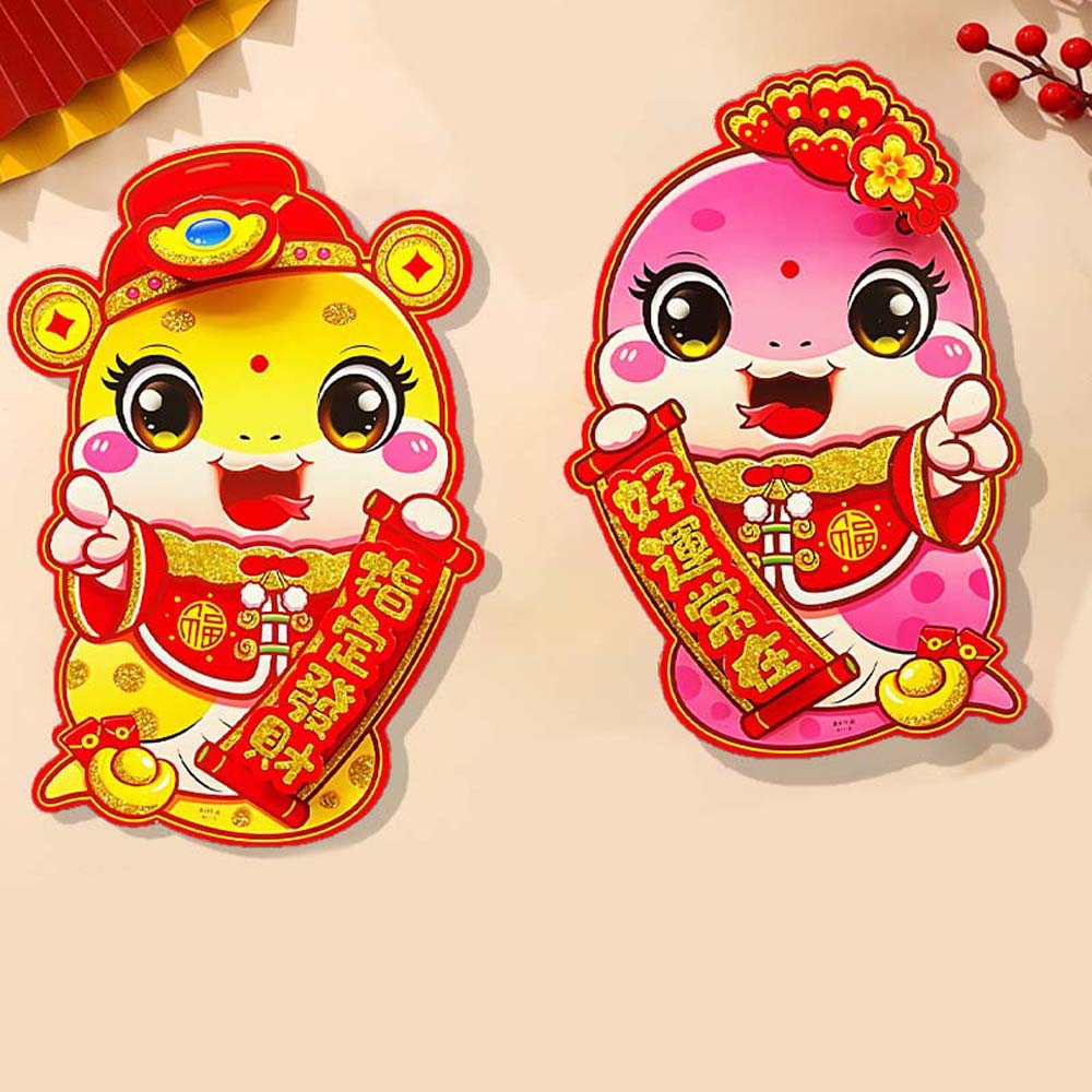 2025 New Year Chinese New Year Decorations Chinese Ornaments Spring Festival Supplies  Men/Women