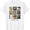 Pinocchio Group Shot Painted Panels T-Shirt