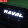 Dla Haval H3 2024 2025 Stylizacja Samochodu Emblemat na Przednią Kratkę Światło na Przednią Kratkę Dymiony Czarny Zewnętrzne Światła Dekoracyjne Akcesoria