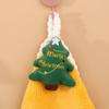 30*30cm New Cartoon Christmas Hand Towel Christmas Style Kids Hand Towel Kitchen Bathroom Hand Towel Towel Gifts