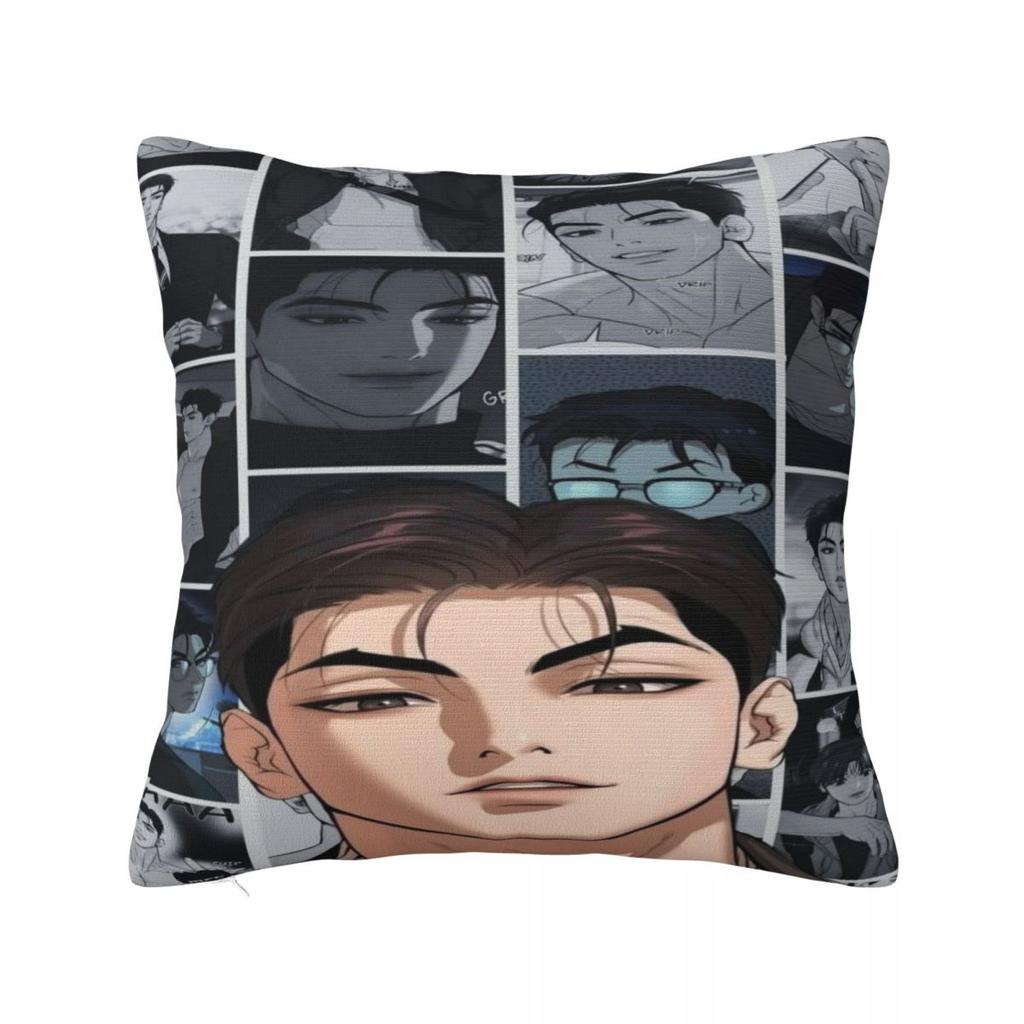 Joo Jaekyung Anime Pillowcases Accessories Soft Cushion Cover Throw Pillow Cover Living Room Decorations Square Multi-Size