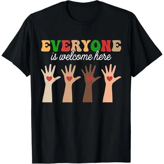 Diversity, Equality, Inclusion T-shirt: Everyone is Welcome S