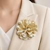 Handmade Brooch Pin Elegant Women Corsage Fashion Pearl Badge Corsage  Clothing Accessories