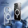 For iPhone 15 14 13 12 Pro Max Case Clear Magnetic Compatible with MagSafe Non Yellowing Shockproof Case with Military Grade