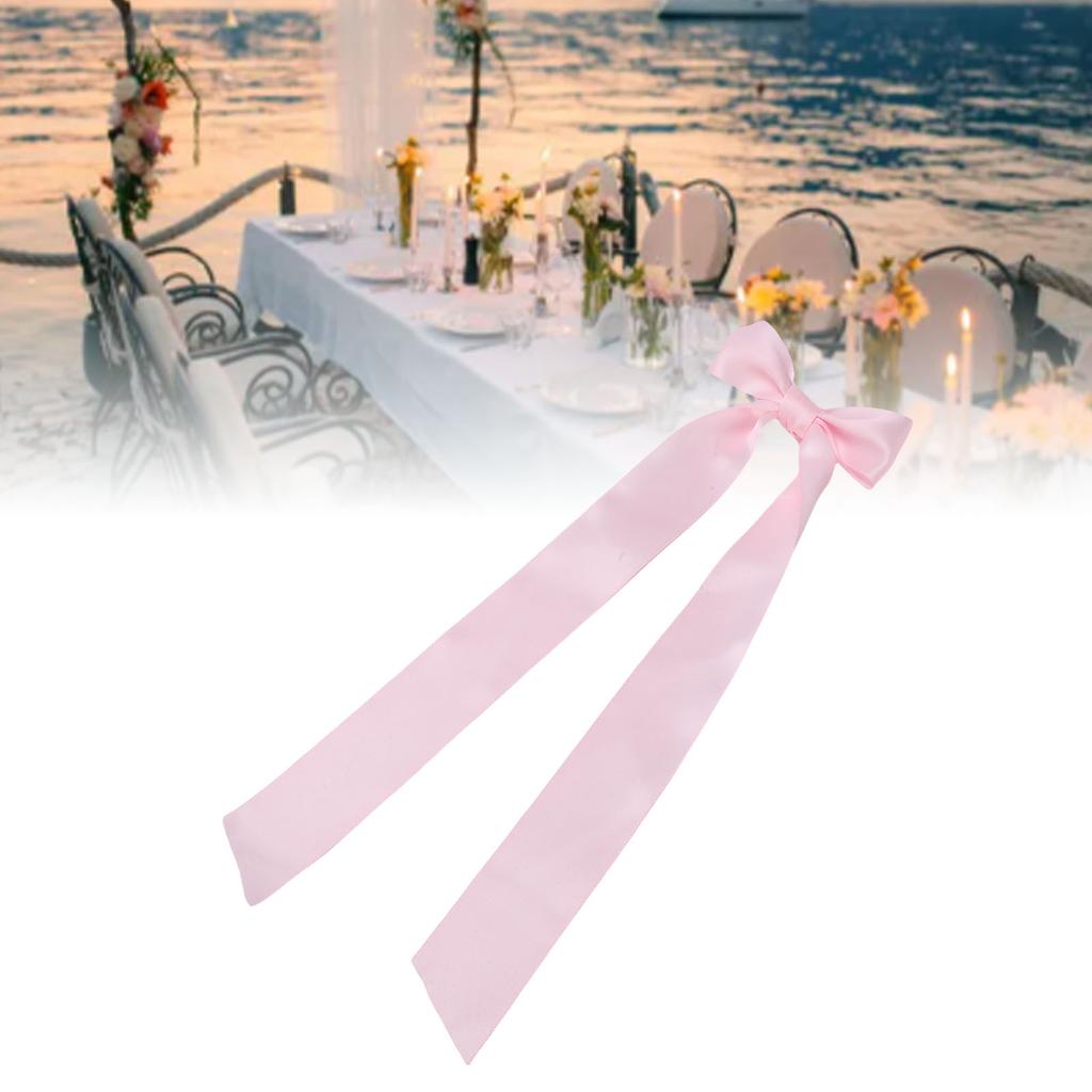 12pcs Candlestick Bows Decor 13 Inch Large Coquette Decorations Bows for Table Self Adhesive Wedding Bridal Shower Party Centerpieces