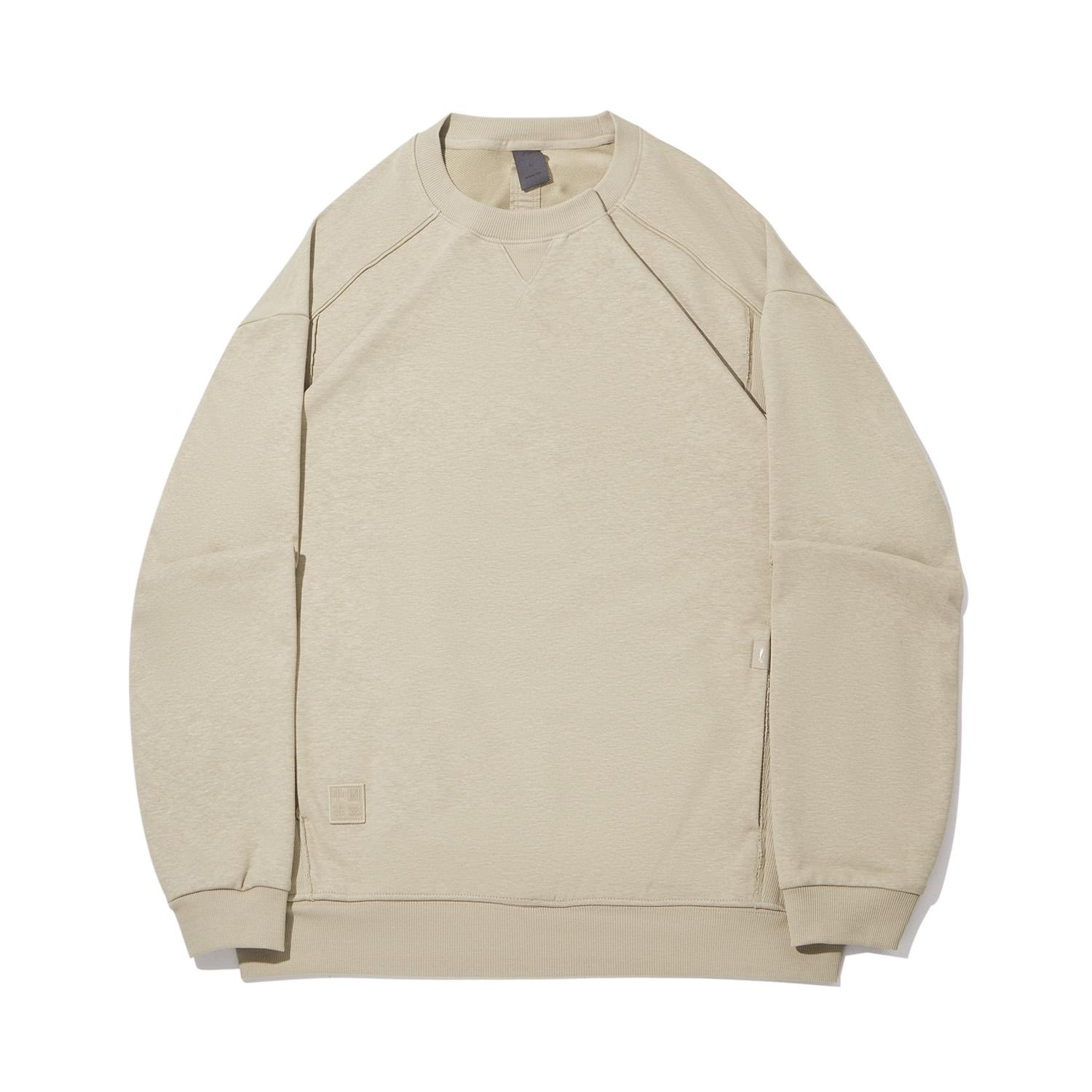 Li Ning × Серия Кунг-фу Универсальный Свободный Свитшот Мужские свитшоты AWDW205-2 M