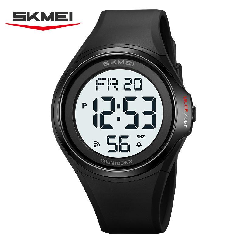 Electronic Watch Fashion Student Electronic Watch Waterproof Outdoor Chronograph Sports Waterproof Student Watch Alarm Clock