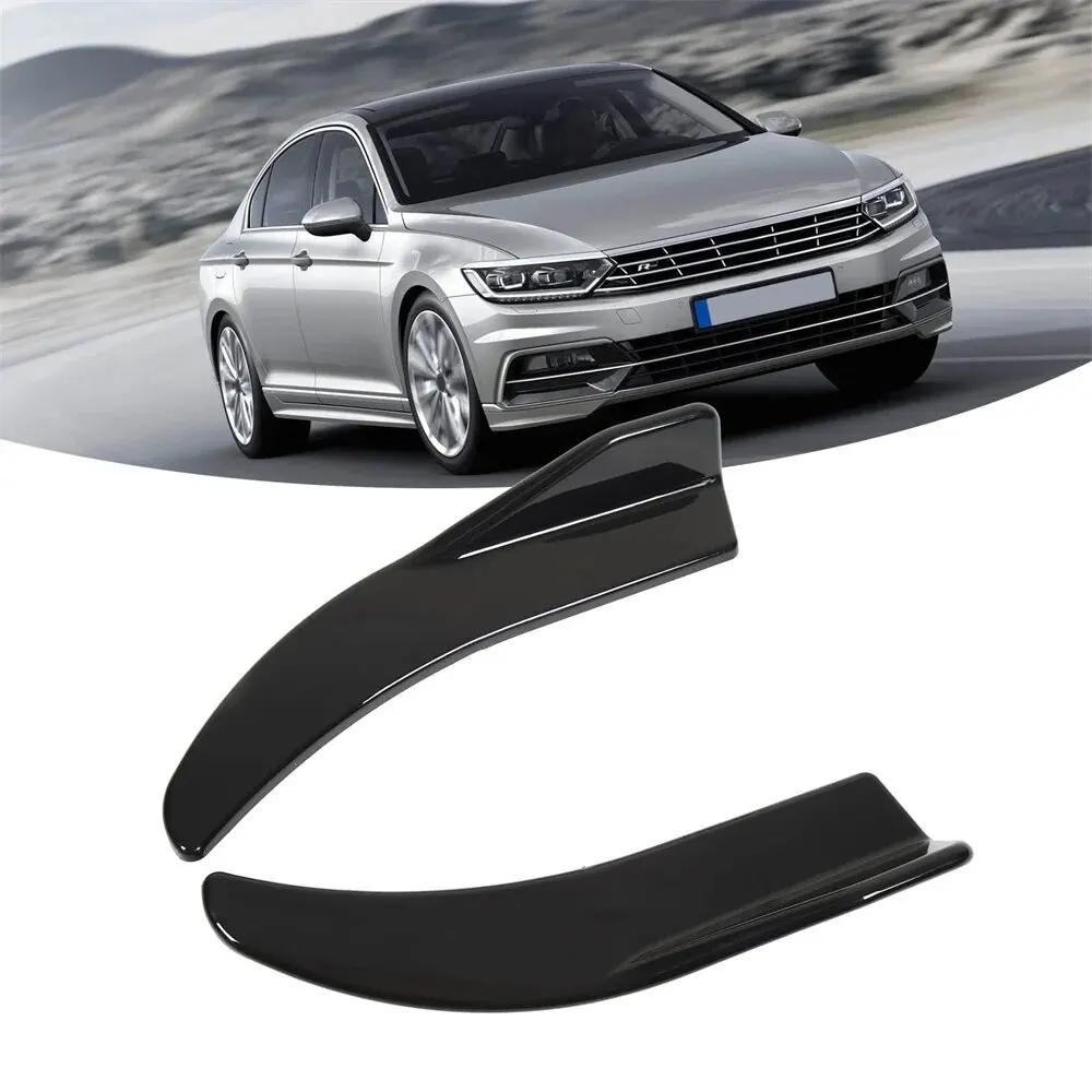 1Pair Car Bag Corner Bumper Spoiler Front Rear Lip Anti-Collision Universal Car Side Skirt Anti Collision Rear Corner Accessory