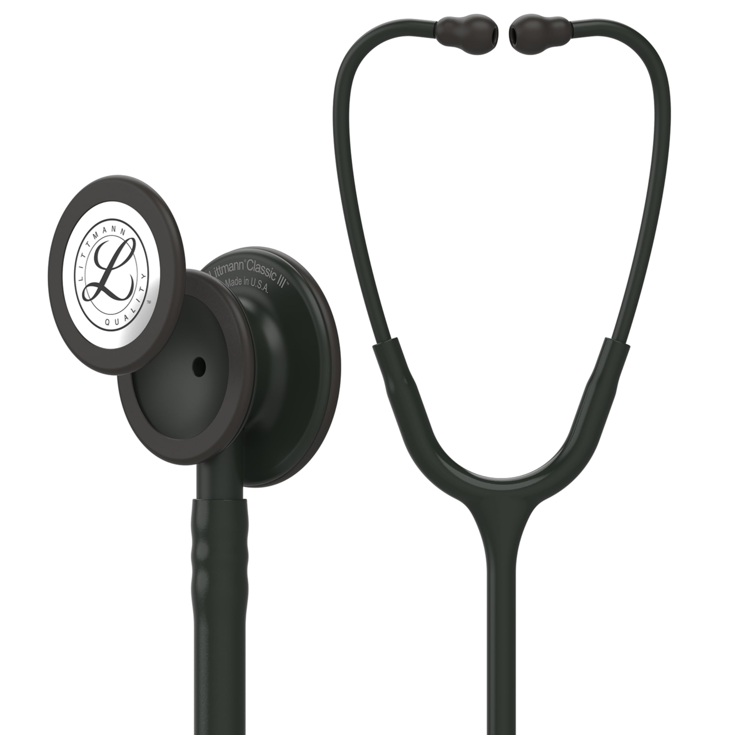

Стетоскоп Littmann Classic III 5803, Черный/Черная отделка, чёрный