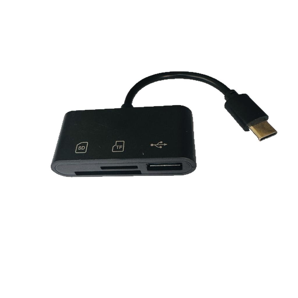 Type-C SD Camera Card Mobile Phone Computer Dedicated Card Reader TF Memory High-Speed Adapter Cable External Factory Direct