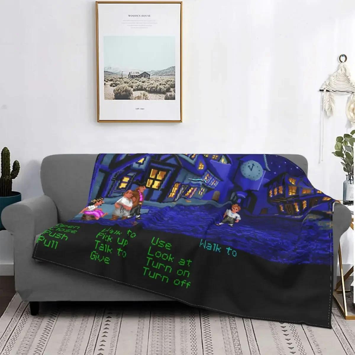 

The Secret Of Monkey Island Blanket Soft Flannel Fleece Warm Video Games Throw Blankets for Office Bedroom Sofa Bedspreads 75x90cm
