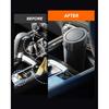 Small Car Trash Can Bin With Lid,Mini Vehicle Leakproof Garbage Can, For Car Cup Holder And Side Door, With 80 Attached Trash Bags