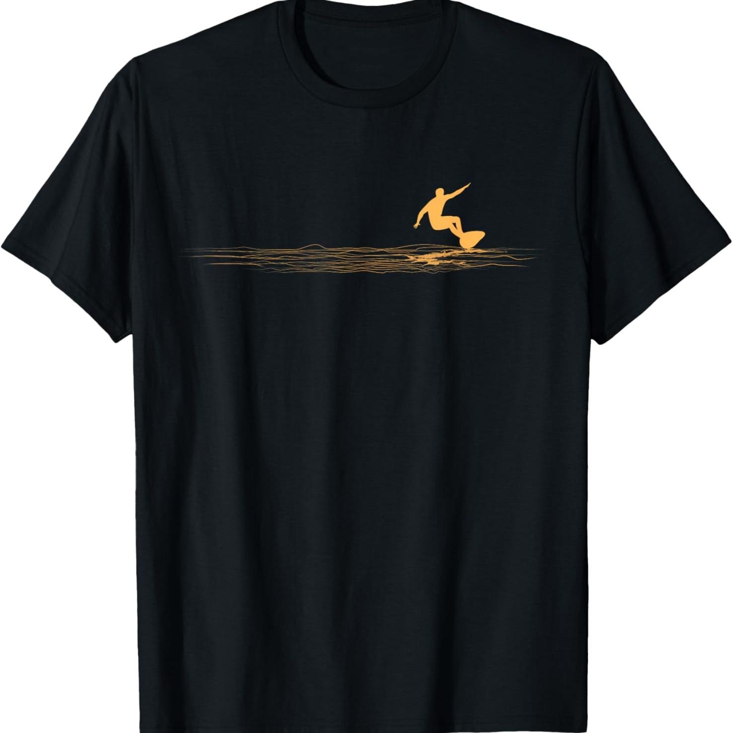 

Surfboard Vintage Surfing Surfers Wave Lover Beach T Shirts Men Streetwear Tee Short Sleeve Unisex Loose Clothing - Men s Su... S разноцветный