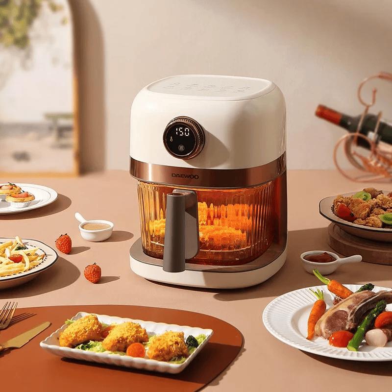 DAEWOO 4L Multifunction Air Fryer with Visible Window CN plug (adapter included)