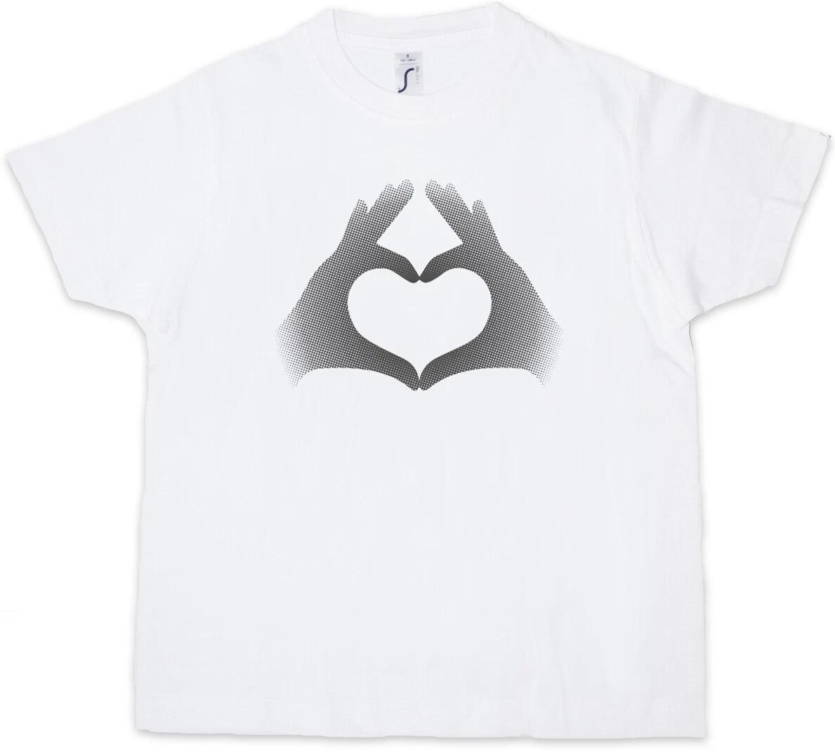 

Finger Heart Kids Boys kids boys T-Shirt Hearts Friendzone New Engaged Mushy Slushy 130