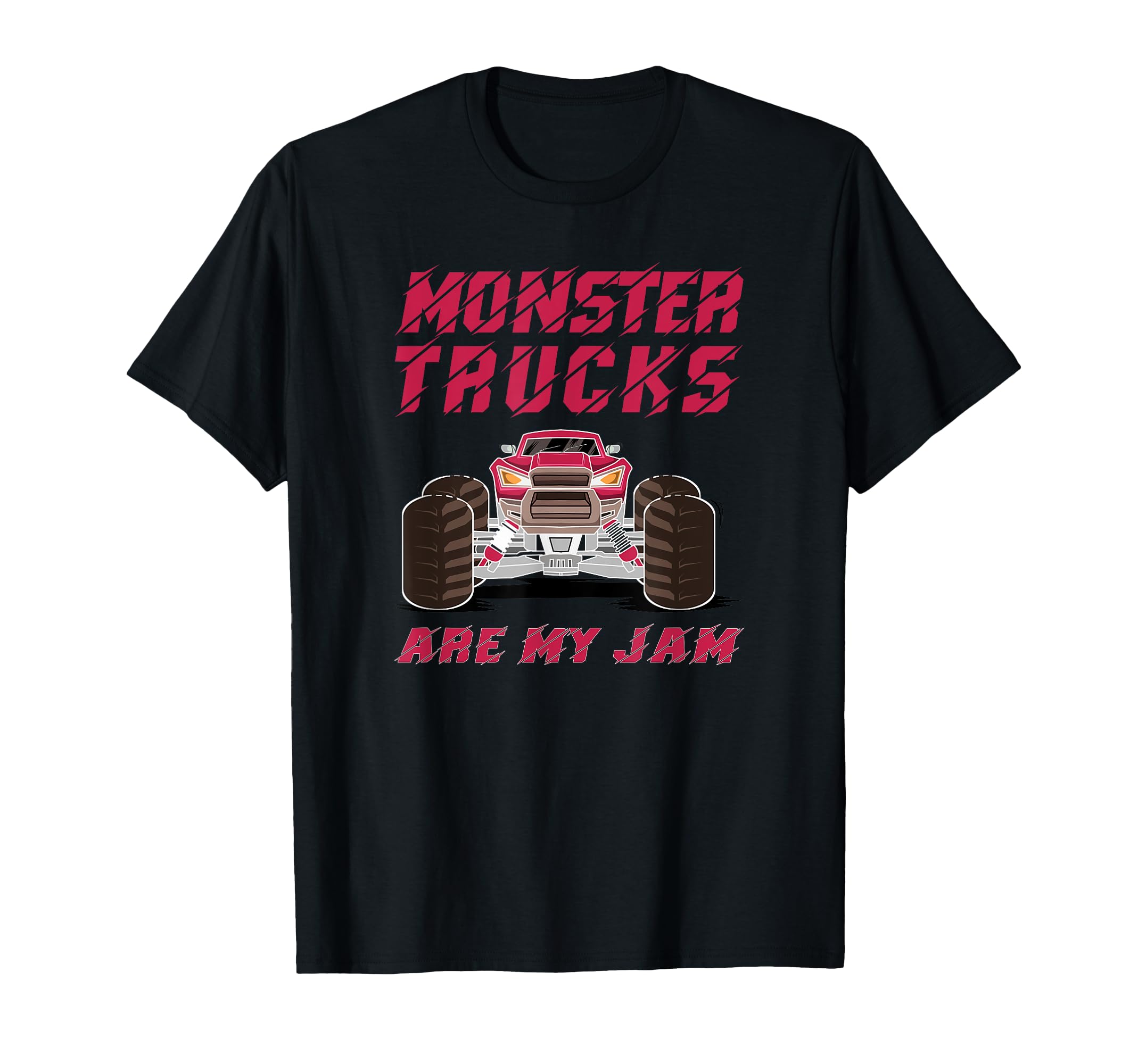

Футболка для девочек Monster Truck Are My Jam Motorsport
