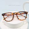Women's glasses, men's and women's fashion square glasses