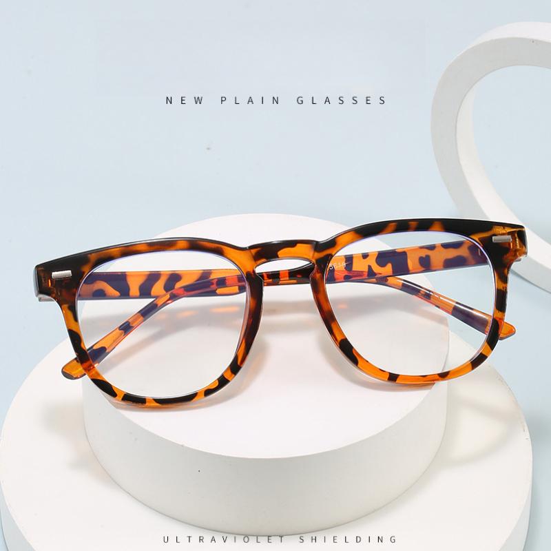 Women's glasses, men's and women's fashion square glasses
