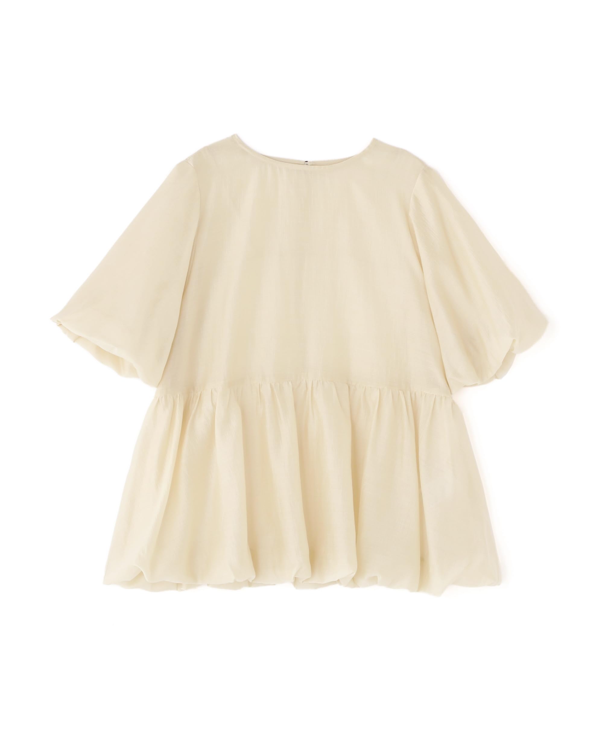 

N Natural Beauty Прозрачный пеплум Размер M Базовая блузка, Женская, Бежевый, бежевый