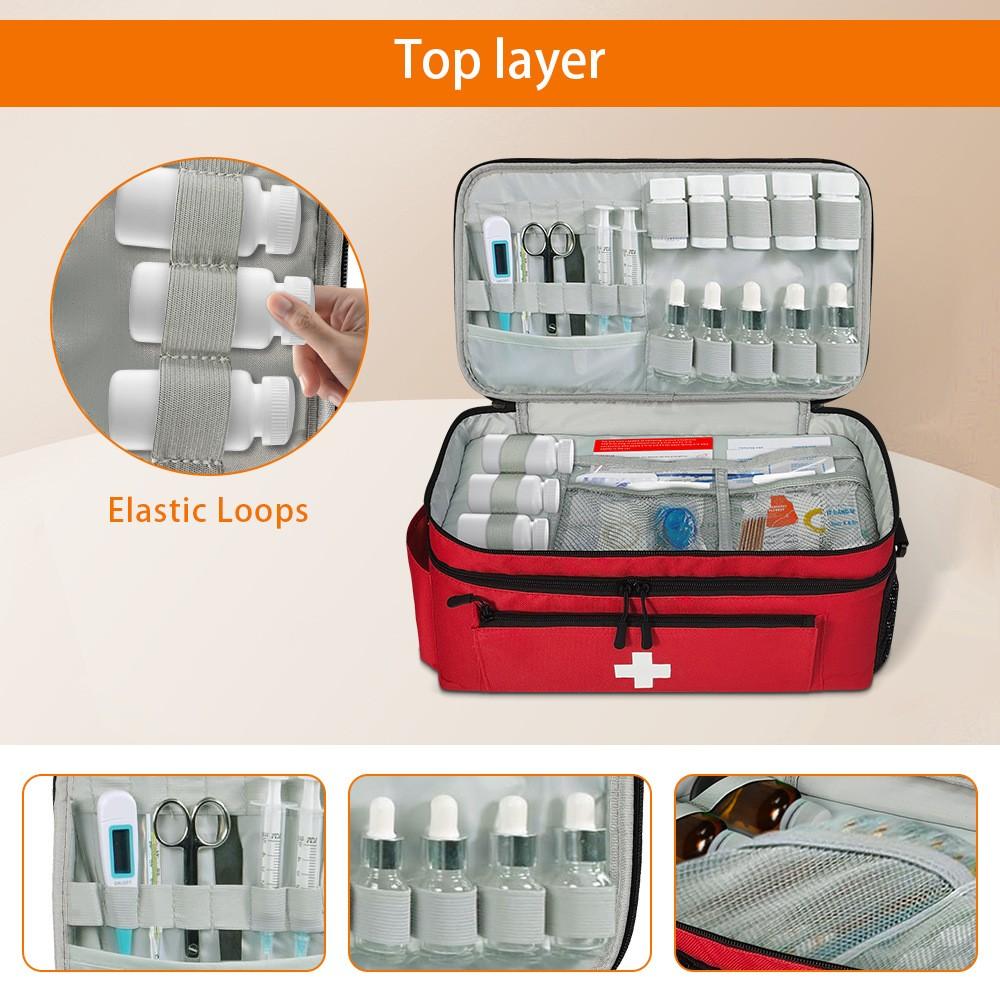 Travel Bag Storage Bag Medication Storage Box Bottle Storage Box Storage Home Travel Kit