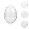 12 Pieces Fillable Clear Egg Shaped Candy Boxes To Fill with Easter Baskets for Birthday