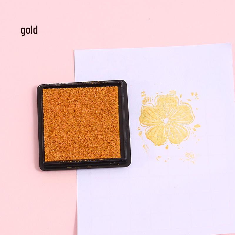 20-Color Children's Educational Finger Paint Ink Pad, 4x4cm, for DIY Stamping and Painting Activities