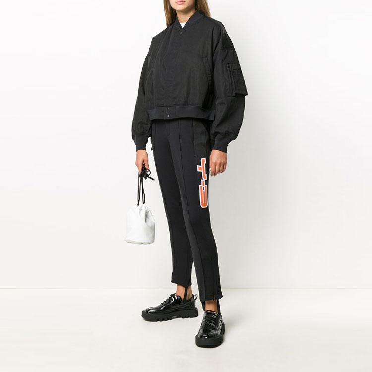 Y-3 FW21 Side Logo Print Leggings Women Leggings Black GK4866