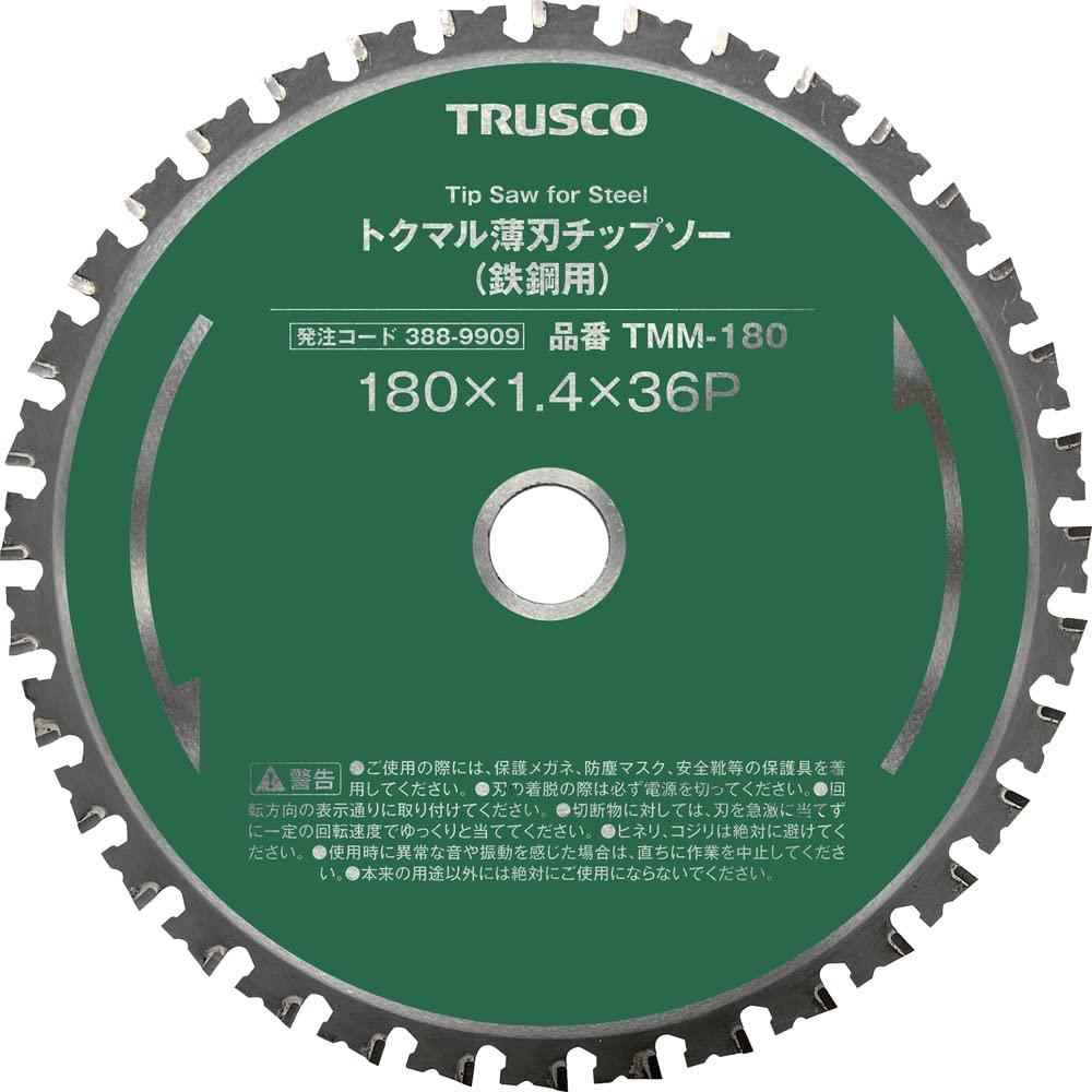 

TRUSCO Tokumaru thin blade tipped saw (for steel) 305 TMM-305