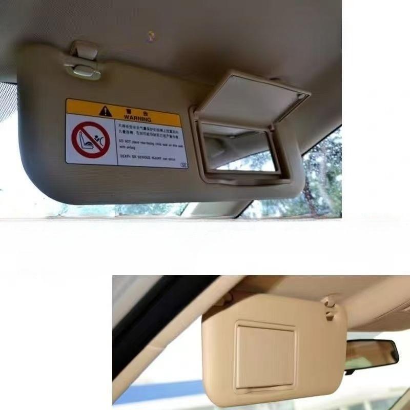 Left / Right SideCar Sun Visor Sunvisor Panel with Makeup Mirror Replacement For Toyota Corolla E160 E170 2014 2015 2016 2017