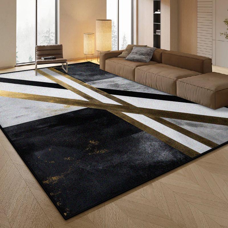 Modern Style Carpets for Living Room Nordic Easy Clean Large Area Rugs for Bedroom Decoration Lounge Room Anti-skid Floor Mat