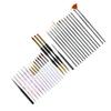 31pcs Liner Brush Nail Painting Brush Set Dotting Brush Dotting Brush Liner Drawing Brush  Home Use