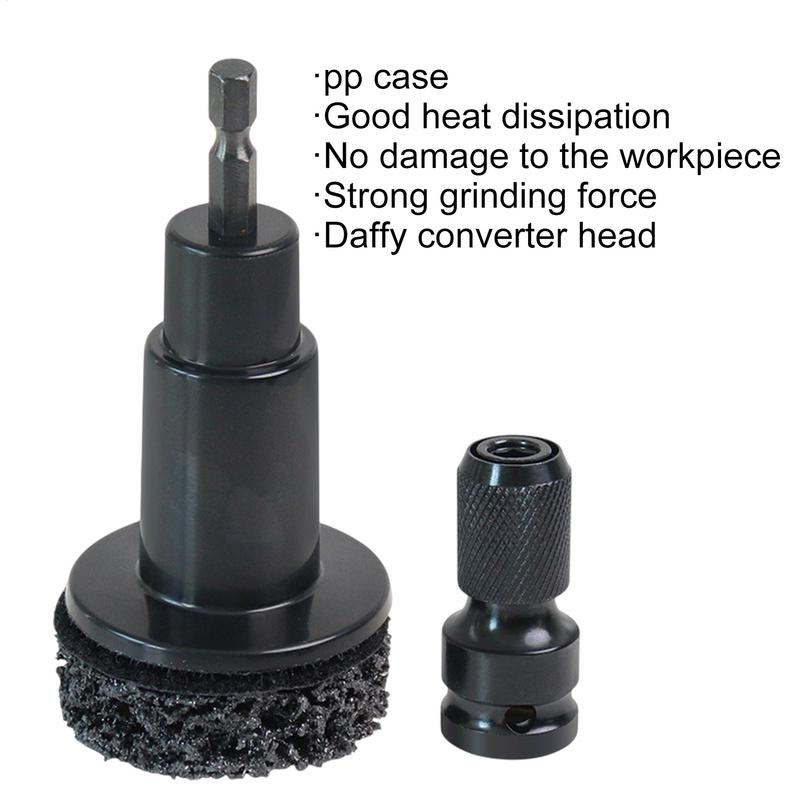 Wheel Stud Removal Tool Wheel Hub Resurfacing Kit Portable Rust Remover Cleaner Kit Polishing Maintenance Automotive Tool For