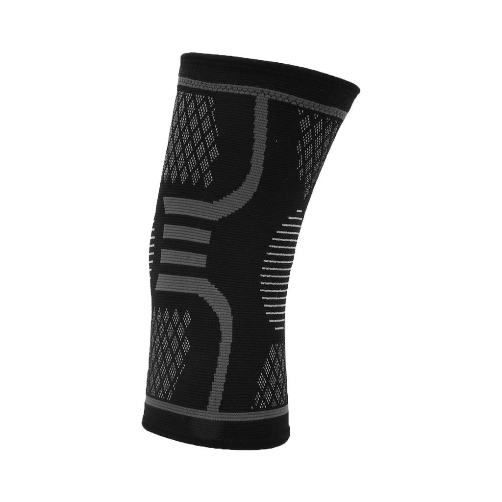 Knitted Nylon Knee Pads Double Woven Texture Elastic Knee Brace for Fitness BasketballS