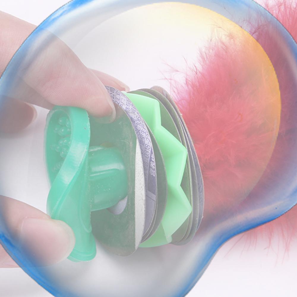20cm Chinese Jianzi Colorful Feathers Feather Shuttlecock Portable Foot Kick Handwheel Feather Shuttlecock for Physical Exercise China Mainland