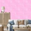Powder Pink Stars Wallpaper, Powder Pink Background for Living Room and Bedroom 50x1000