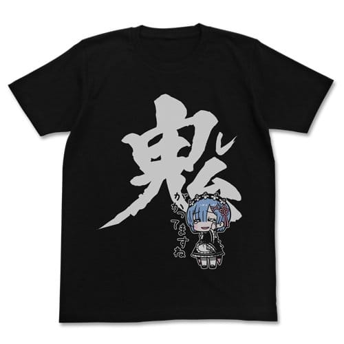 Re:ZERO ? Starting Life in Another World ? Rem Demonic T-Shirt Black XL Size