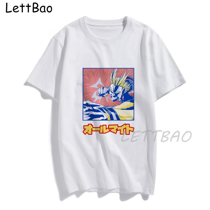 My Hero Academia Anime T Shirt Men Tops Summer Harajuku Short Sleeve Cute T Shirt Japanese
