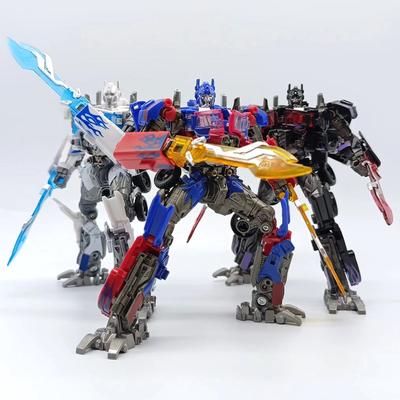 Transformujący Zabawkowy Model Robota Autobot Dowódca Deformujący się Samochód Prezent Urodzinowy dla Dzieci