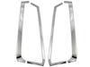 BRIGHTZ Mirror Stainless Steel Plated Tail Light Rings for Toyota Serena C28 Fits C 28 Ultra-High (4-Piece Set) (TAIL-095) - C28, FNC28, NC28, FC28,