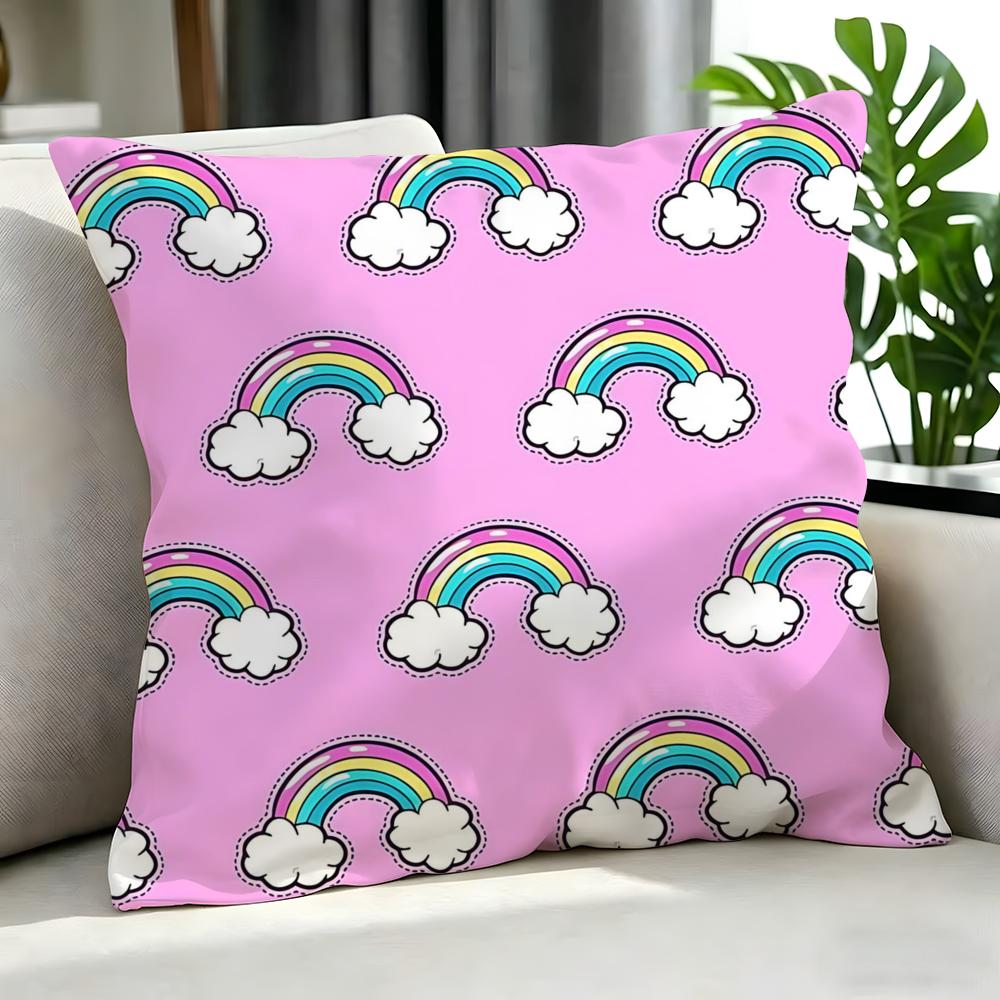 Art Rrainbow Cushion Cover Cushion Cover Set Pcs X X X Pillowcase Decorative Sofa Home Decor