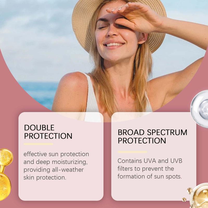 Spf 50+ Sunscreen Stick Hydrating Oil Free Anti Sun Uv Protection Natural Sunblock Isolation Cream Mild Face Body Moisturizer one size
