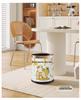 He Mu Cheng Double Layer Cartoon Stainless Steel Trash Can with Foot Pedal - Living Room & Kitchen