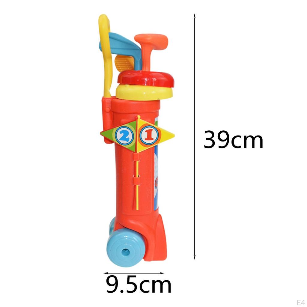 Golfschläger Set Frühes Lernspielzeug, Eltern-Kind-Interaktion Sport für Kinder ab 5 Jahren