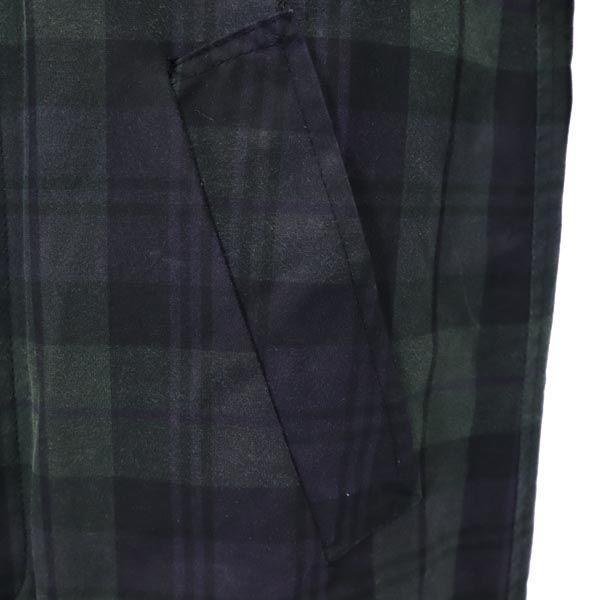 Kabát COMMONPEOPLE ze směsi vlny s kostkovaným vzorem S námořnická modř x zelená Pánský použitý