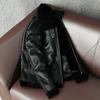 Genuine Leather Jacket Men Winter Coat with Lamb Wool Fur Lining Thickened Warm Sheepskin Outerwear