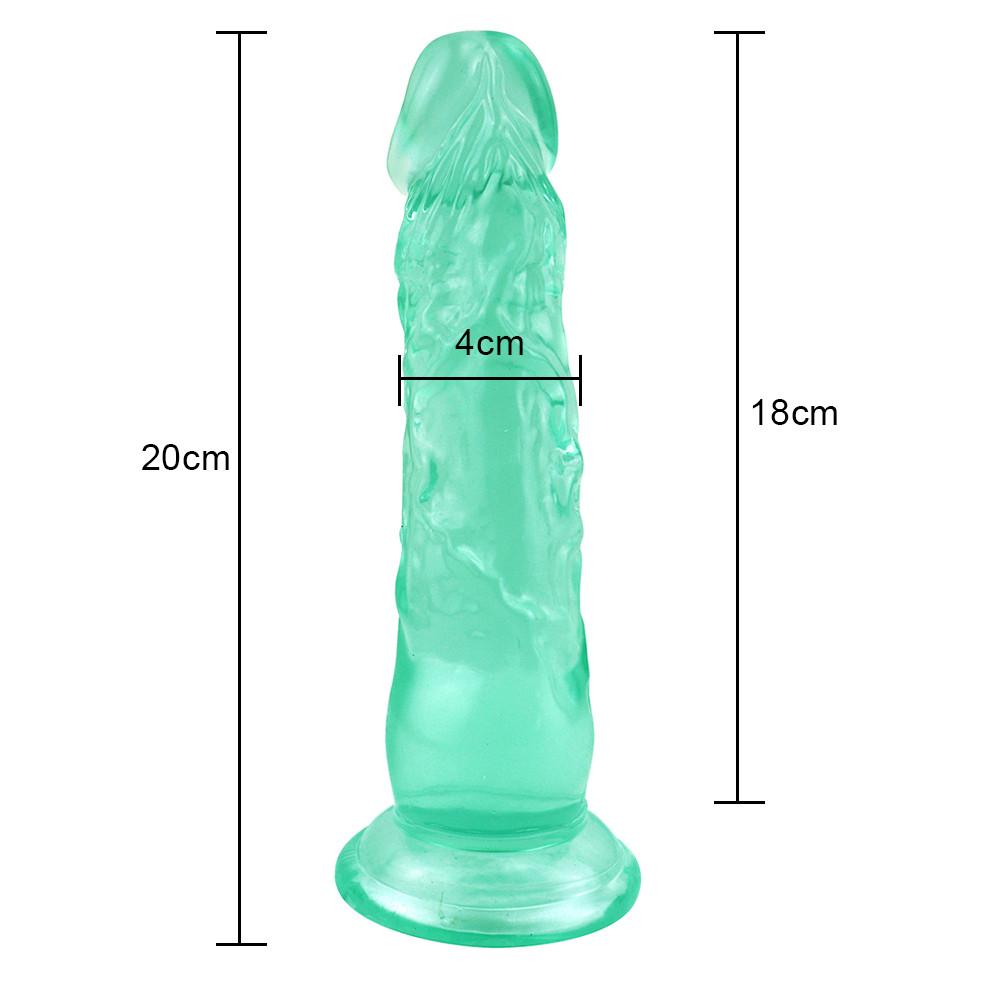 Gode ​​réaliste forte ventouse gelée pénis Dick godemichet Anal jouets sexuels anaux pour femme adultes homme