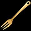 Ru Han Gold-plated Stainless Steel Meat Fork Set
