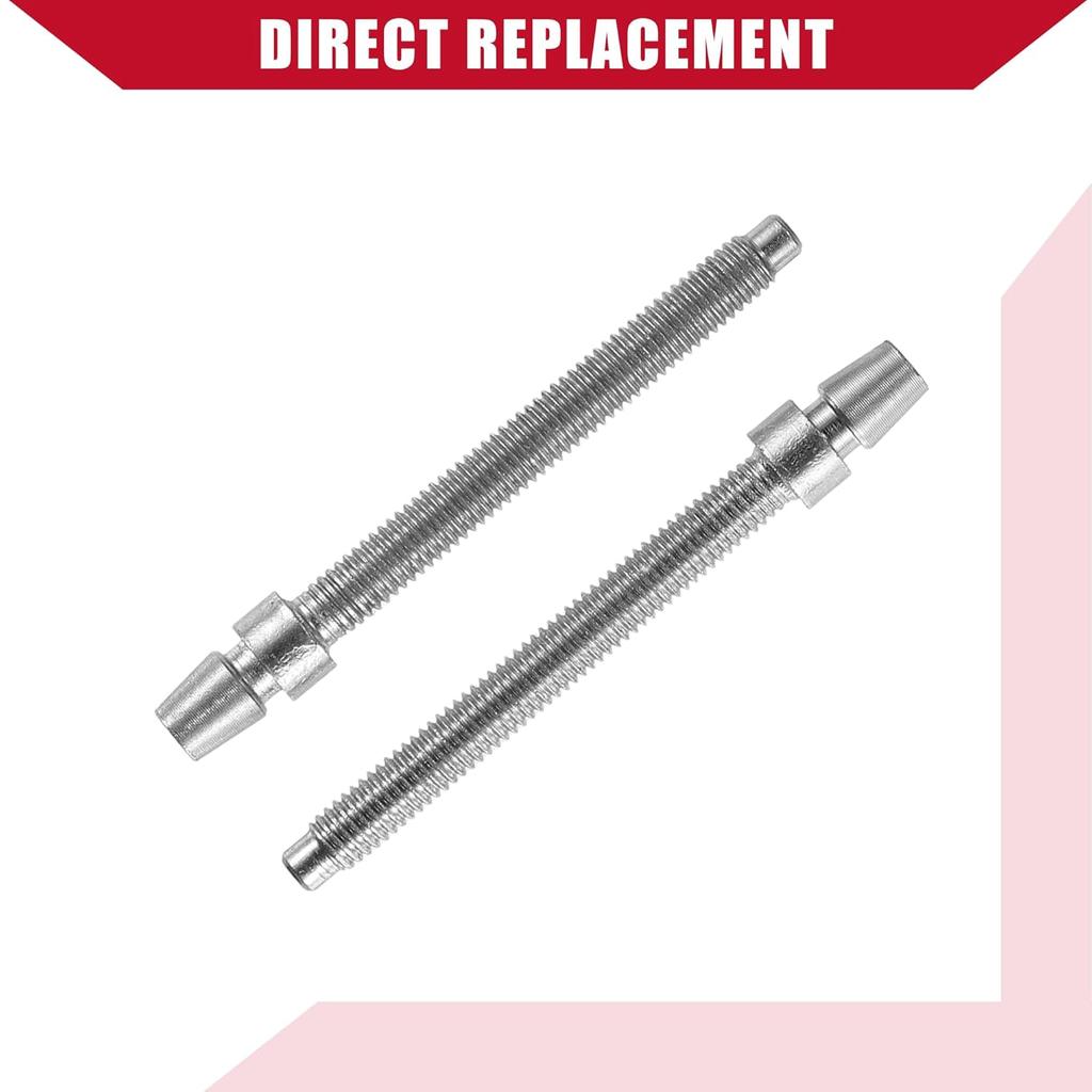 No.55078114AA Headlight Horizontal Adjustment Screws for Jeep Wrangler JK 2007-2018 / Inner/Durable / 2 Pcs/Silver Tone