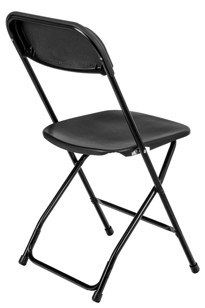 Folding Catering Chair Simplo Black Black