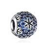 New 2024 925 Sterling Silver Plated Blue Pave Series Star Owl Butterfly Moon Pendant Diy Jewelry Bead Fit European Bracelet